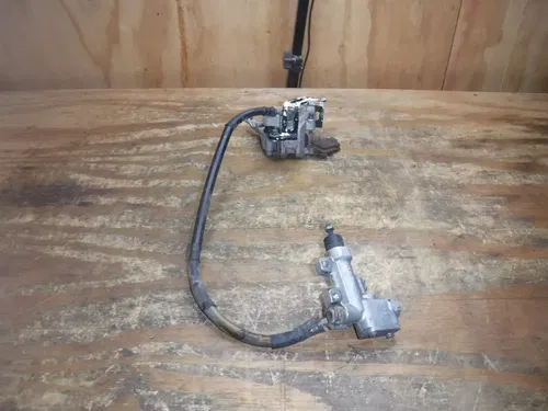 2012 RMZ450  Rear Brake Assembly Hose Line Caliper Mastercylinder Pipe FOR PARTS