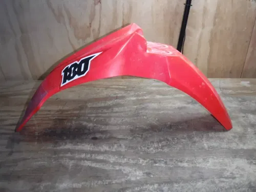 2009-2012 Crf450r (M17) Front Fender Red With Graphics