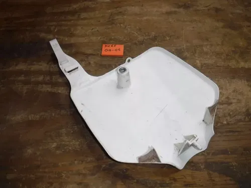 2004-2006 Kx65 (M16) Front Number Plate White