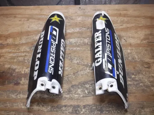 2002 Rm125 (B) Suzuki Front Fork Guards Protector Plastics Plastic Body