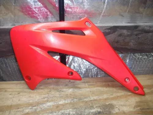 2002 CRF450R Left Front Fairing Fender Shroud Plastic Red