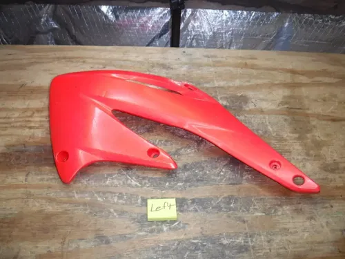 2002 CRF450R Left Front Fairing Fender Shroud Plastic Red