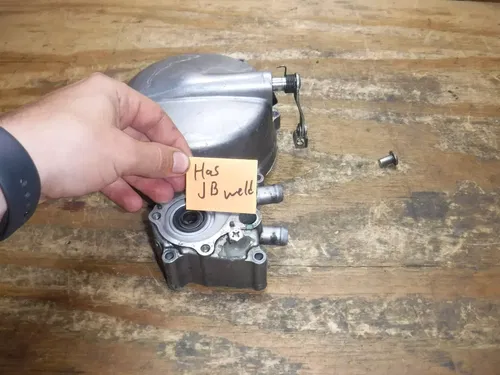 1997 Cr80 (A) Honda Right Side Inner Clutch Case Cover Water Pump