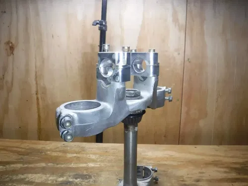 1991 Cr250 (A) Triple Clamps Trees Yokes Steering Stem Front Forks