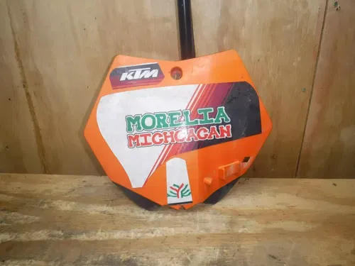 2008 KTM 250 SXF (M3) OEM FRONT NUMBER PLATE 250F 250SXF