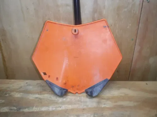 2008 KTM 250 SXF (M3) OEM FRONT NUMBER PLATE 250F 250SXF