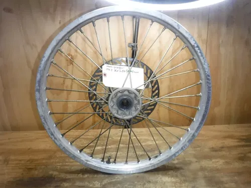 1997 Kx250 (A) Front Wheel Rim Hub Spokes Complete