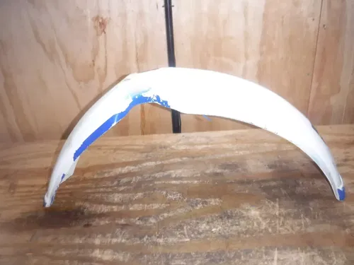 1988 Yz125 Front Fender Plastics Plastic White Body