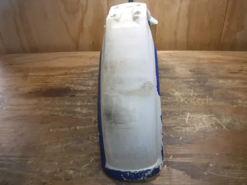 1988 Yz125 Front Fender Plastics Plastic White Body