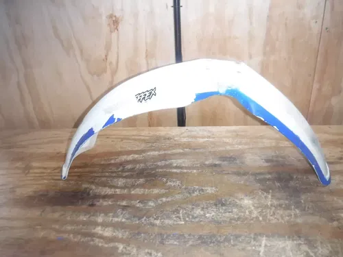 1988 Yz125 Front Fender Plastics Plastic White Body