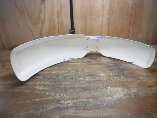 1988 Yz125 Front Fender Plastics Plastic White Body