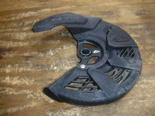 2015 Crf250r (A) Front Brake Rotor Cover Plastic Black Protector