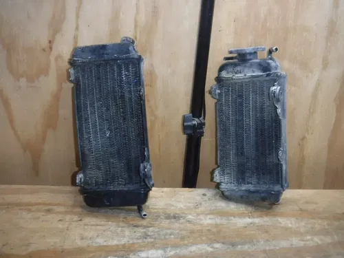 1988 Yz125 Radiators Left Right Cap Comb Coolant 1986 1987 1988