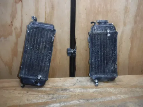 1988 Yz125 Radiators Left Right Cap Comb Coolant 1986 1987 1988