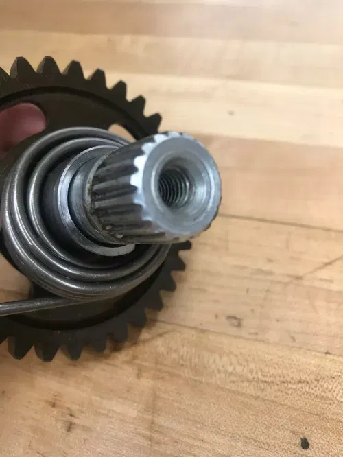 2013 Honda Crf450r Kick Start Shaft Assembly Kicker Return Spring