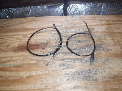 1988 Rm125 Throttle Clutch Cable Handle Bar Controls Both