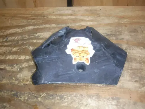 2005 KTM 200 EXC Front Number Plate Plastic Black Body Plastics
