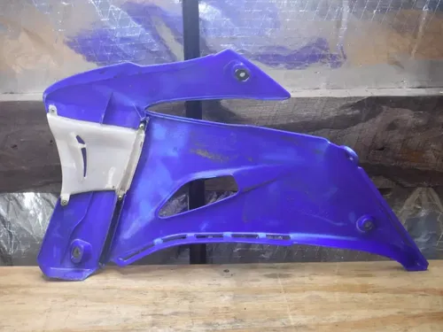 2008 Yz450f Right Side Front Shroud Fairing Blue Plastics Tank