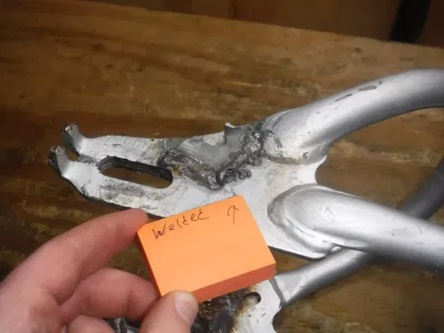 2006 TTR50E  Subframe Sub Frame Rear Tail End Frame