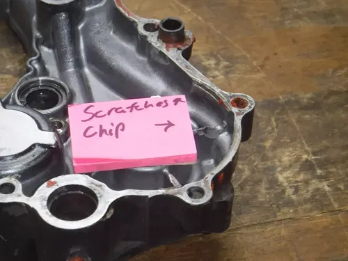 2001 Yz426f (A) Right Side Inner Clutch Case Water Pump Kicker