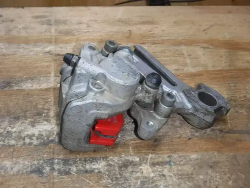 1990 Kx125 (A) Kawasaki Rear Brake Caliper Hose Line Pipe Pads