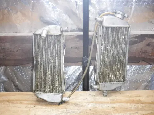 1997 Kx250 Kawasaki Radiators Rad Left Right Pressure Cap