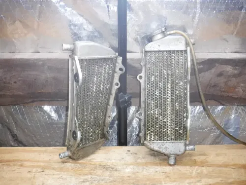 1997 Kx250 Kawasaki Radiators Rad Left Right Pressure Cap