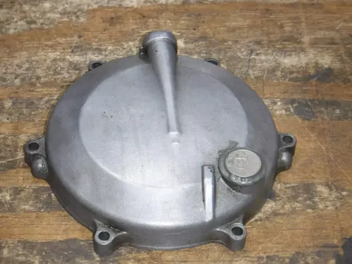 1991 Kx125 (A) Right Side Clutch Cover Plates Oil Cap Side Was repaired