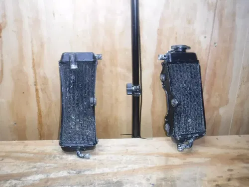 1996 Yz125 (C) Yamaha Radiators Rad Left Right Pressure Cap Comb Cooling