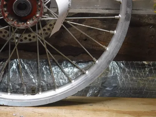 Yz250 Front Wheel Hub Spokes Rim Complete 2003