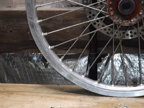 Yz250 Front Wheel Hub Spokes Rim Complete 2003