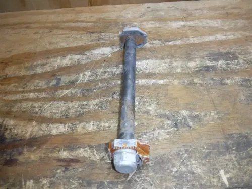 2008 KTM 300 XC Rear Axle Shaft Adjustment Block Bolt Nut