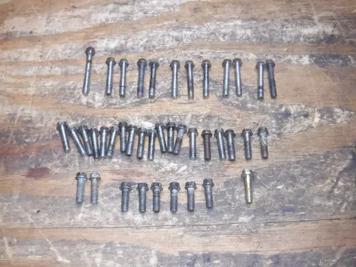 1993 Kx125 Kawasaki  Bolt Kit Motor Bolts Fitting Bolts Bolt Kit