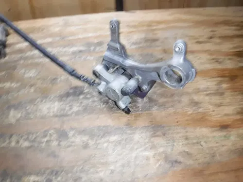 2009 Kx450f Kawasaki Rear Brake Assembly Caliper Pads Mastercylinder Line