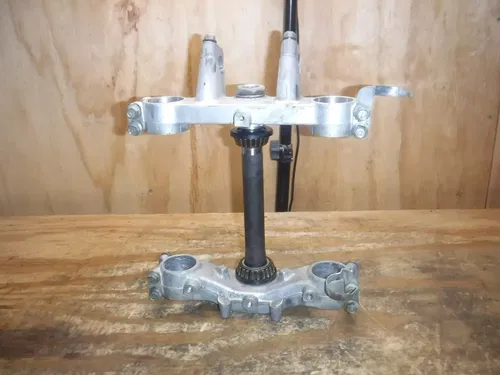1990 KDX200 (A) Triple Clamps Trees Yokes Steering Stem Front Forks