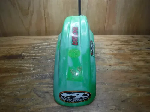 1988 Kx125 Kawasaki Front Fender Plastic Shroud Fairing Green