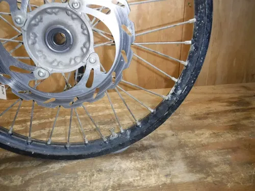2012 Kx250f (A) Front Wheel Rim Hub Spokes Complete