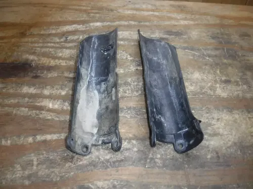 2003 KTM 200 Sx Front Fork Guards Protector Plastics Plastic Body