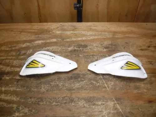 Cycra (M7) Handle Guards Brush Guards Handle Bar Element Plastic White YZ
