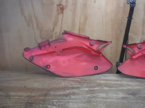 2002 Cr125 (M2) Rear Number Plate Plastics Left Right 2003 2004 Cr250 Cr 250