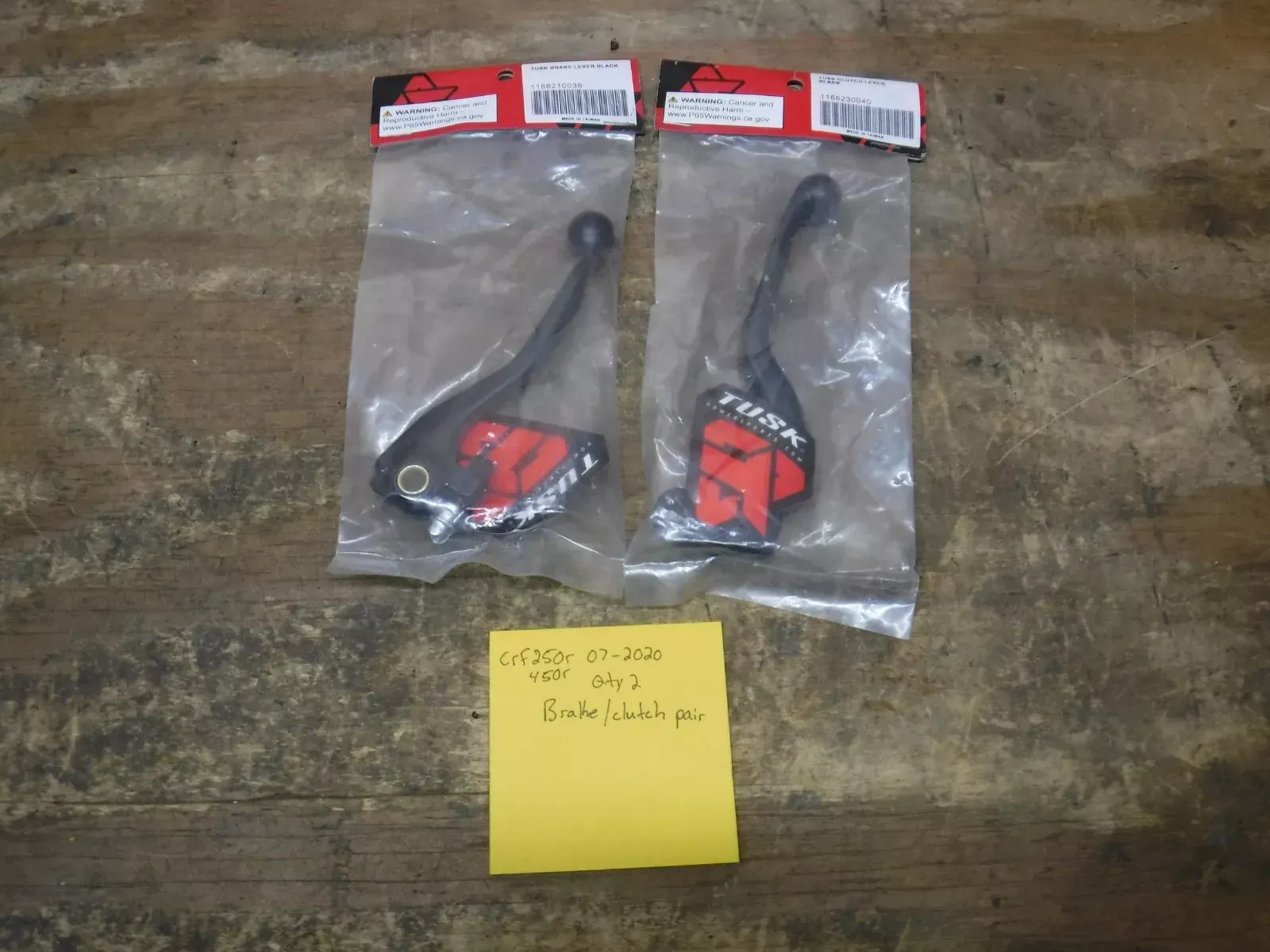 M15 CRF250r CRF450r Brake Clutch Lever Tusk 2009 2010 2011 2012 2013 2014 - 2020