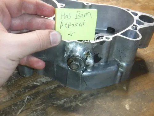 1995 Rm250 Crankcase Right Side Engine HAS A CRACK