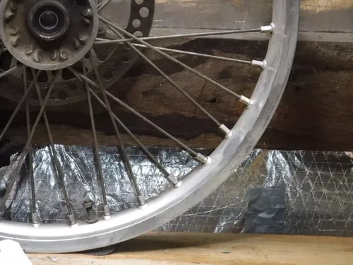 Rm250 Front Wheel Spokes Hub Rim Complete 1989
