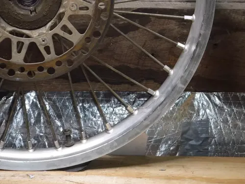 Rm250 Front Wheel Spokes Hub Rim Complete 1989
