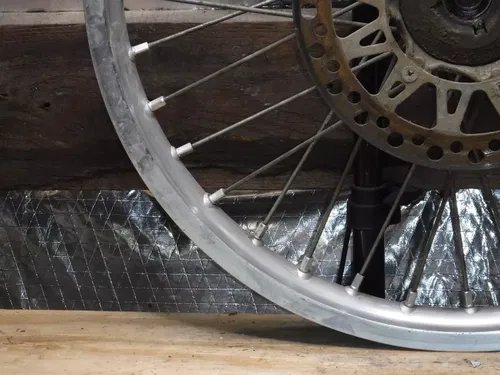 Rm250 Front Wheel Spokes Hub Rim Complete 1989
