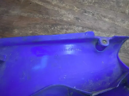 1996-2001 Yz125 (M18) Right Side Rear Number Plate Body Plastic Blue