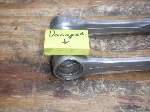 2002 CRF450R Rear Shock Linkage Wish Bone Dog Spring Absorber