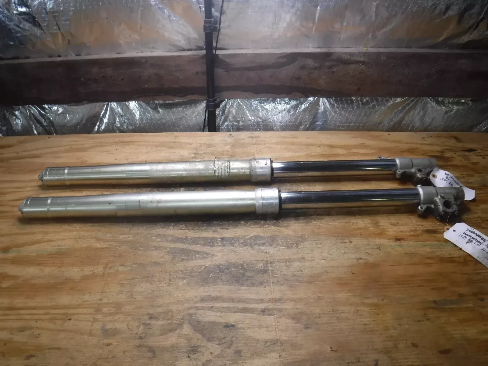 1989 Rm250 Front Forks Suspension Upper Lower Legs