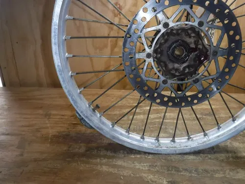 1996 Yz250 Front Wheel Rim Hub Spokes Complete