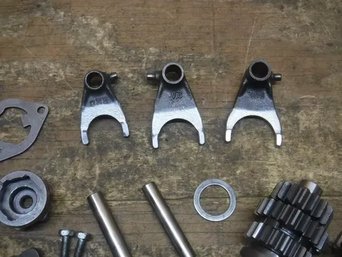 2006 CRF250r Transmission Main Counter Forks Rods Linkage 2005 2007 OEM HONDA